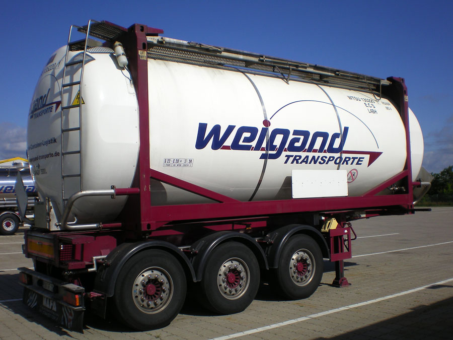 Container der Firma Weigand-Transporte Container der Firma Weigand-Transporte